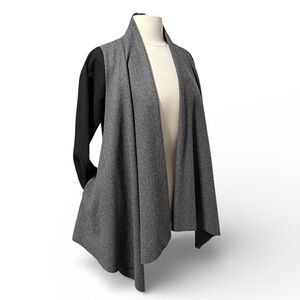 Staring At Stars Urban Outfitters Open Knit Gray Draped Cardigan Size Small